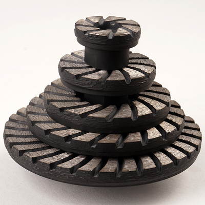 125mm 5' 'Turbo en forma de Metal Bond Diamond Grinding Cup Ruedas para el hormigón Terrazzo Granito Marmol Ingeniería de Piedra