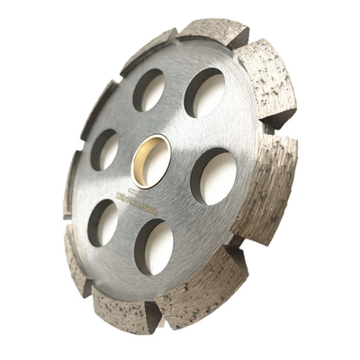 5' 125mm V en forma de segmentos de diamante brasado de cuchillas para reparación y ampliación de grietas en asfalto y granito, etc. con moliendas de ángulo y sierras circulares y punteros de curva