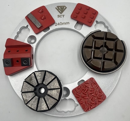 Husqvarna Redi Lock Compatible 9S Mini PCDs Revestimientos de suelo de hormigón de terrazo raspadores