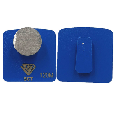 Husqvarna Redi Lock Compatible Metal Bond Single Button Diamant Polishing Pads para pisos de hormigón y terrazo