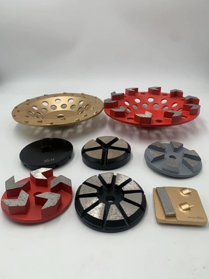 Husqvarna Redi Lock 3' 10S Segmentos de diamante de hormigón terrazzo con unión metálica