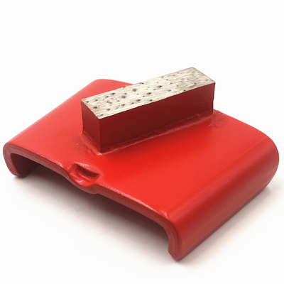 HTC EZ cambio de diapositiva en el segmento de barra rectangular única zapatos de molienda de diamantes para la molienda de suelo de hormigón Terrazzo
