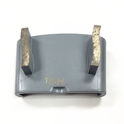 HTC EZ Cambio de diapositiva en segmentos de diamantes dobles de suelo de hormigón Terrazzo zapatos de molienda secos / mojados