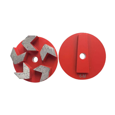 STI Prepmaster 5S Flechas de diamante Pucks de molienda de suelo de hormigón W / EG Cambio de pines integrados dobles