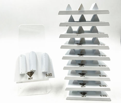 Lavina En el suelo EDCO Trapezoide de ajuste delgado Triple Pico Segmentos de diamante Concreto Terrazzo Parrilla agresivos