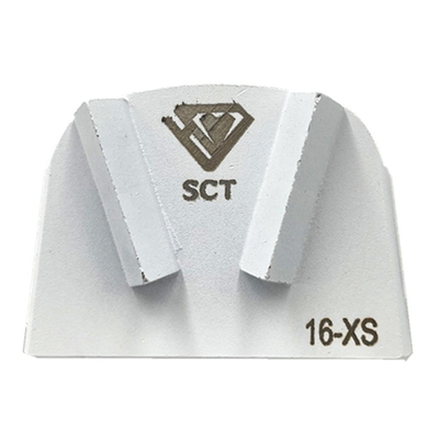 Lavina en el suelo EDCO Trapezoide de doble pico de ajuste delgado Segmentos de diamantes de hormigón Terrazzo pegamentos de suelo Cortadores de mastica
