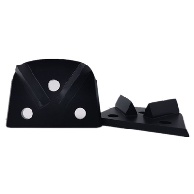 Lavina en el suelo EDCO Trapezoide de doble pico de ajuste delgado Segmentos de diamantes de hormigón Terrazzo pegamentos de suelo Cortadores de mastica