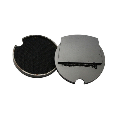 Lavina En el suelo EDCO Trapezoide delgado ajustado soporte de velcro para 3'4' Resina Bond Velcro Backer diamantes pucks de pulido