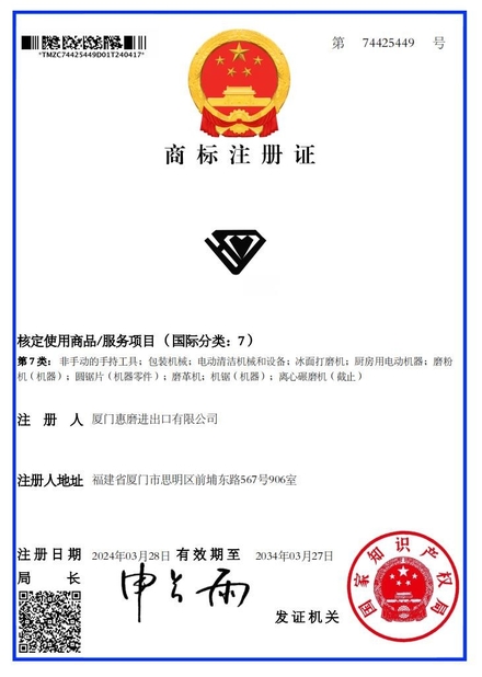China SUPER CONCRETE TOOLS LTD certificaciones